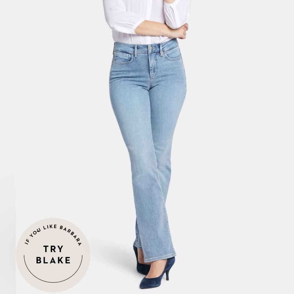 NYDJ Blake Slim Flared Jeans In Petite